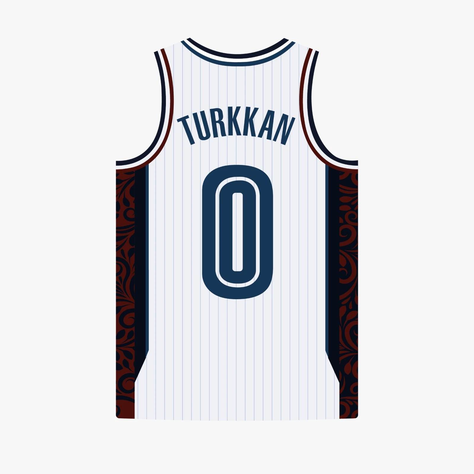 ITU MTAL Basketball Jersey Back Concept